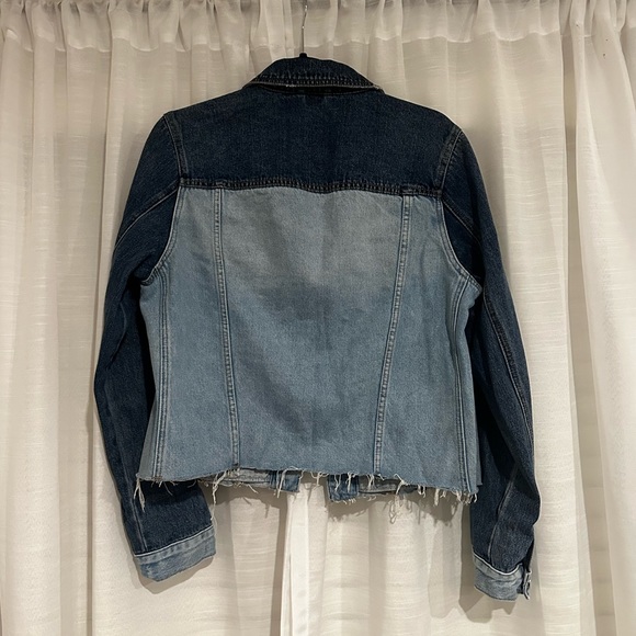 Great Condition Blank NYC two tone denim jacket size medium - Picture 3 of 3